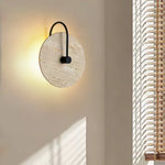 round-travertine-wall-lamp