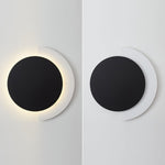 Rounded Abstract Art Sconce