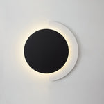 Rounded Abstract Art Sconce