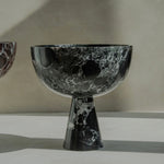 Rowan Stone Display Bowl – Sculptural Marble & Travertine Decor Accent