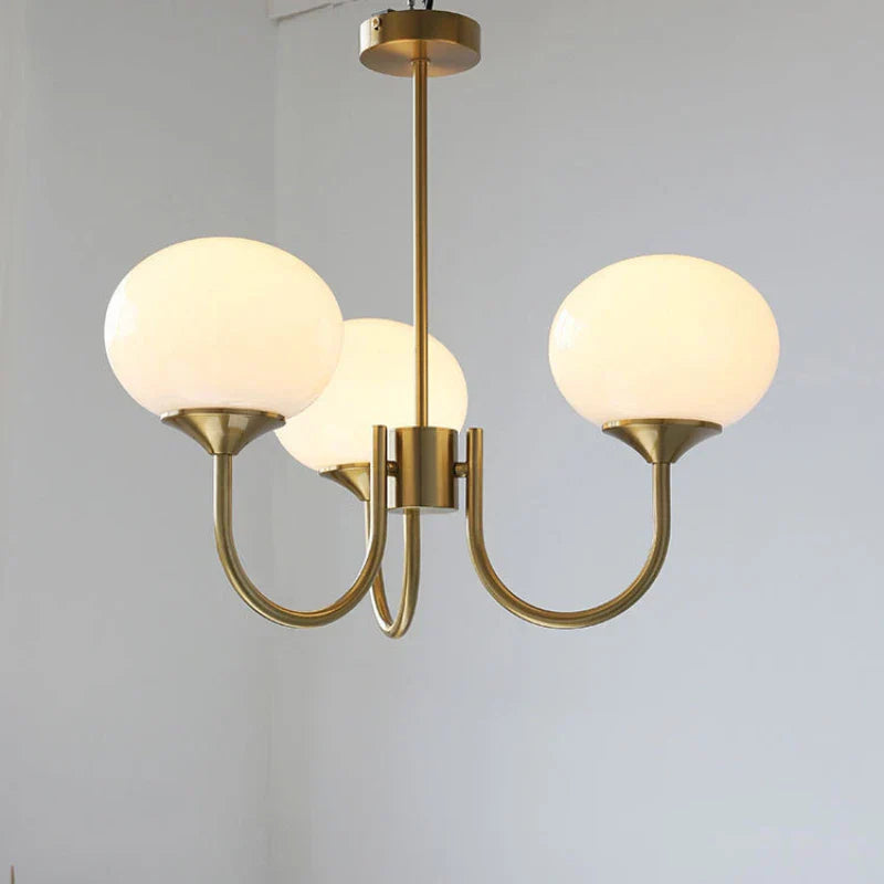Nordic Minimalist Ceiling Chandelier Gold Silvery For Living Room Child Bedroom Pendant Lamp Home Decor Lighting Luster Fixture