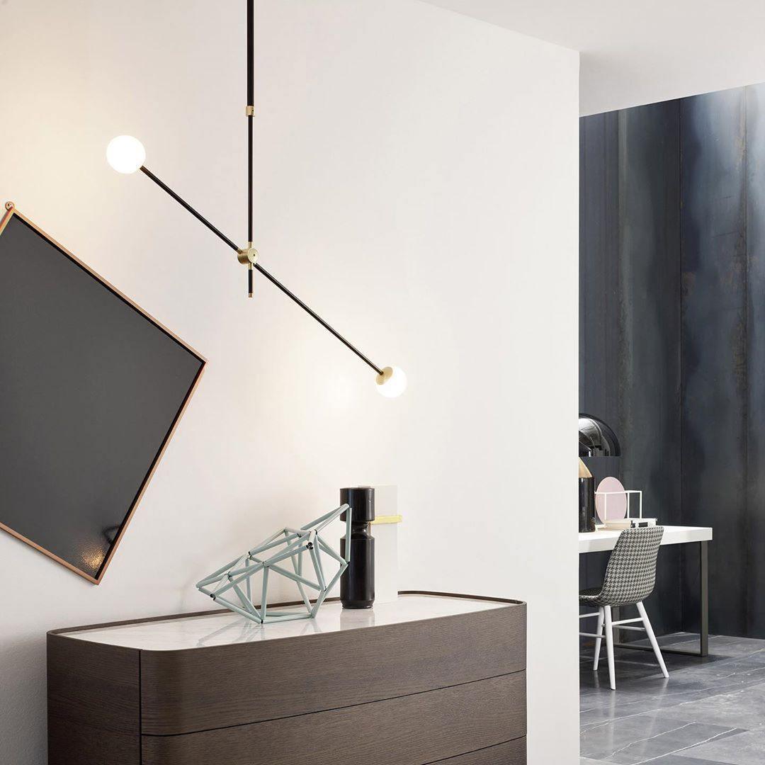Baton Chandelier