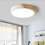 Ultra Thin Wood Ceiling Light