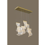 Double Storey Villa Living Room Light Luxurious And Artistic Chandelier