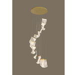 Double Storey Villa Living Room Light Luxurious And Artistic Chandelier
