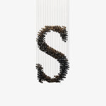 Charcoal Black Linear LED Chandelier for Modern Interiors