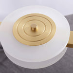 Samiya Brass LED Chandelier – Modern Nordic Pendant Light
