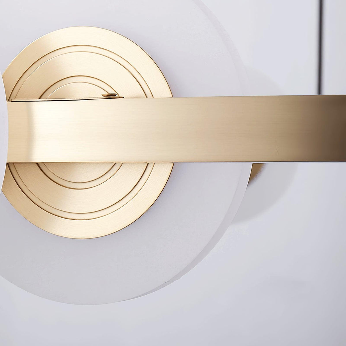Samiya Brass LED Chandelier – Modern Nordic Pendant Light