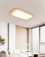 Sandveil Travertine Ceiling Light — Modern Flush Mount LED Lamp