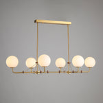 Savanna Chandelier – Modern Glass Globe Pendant Light for Dining Room and Living Room