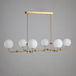 Savanna Chandelier – Modern Glass Globe Pendant Light for Dining Room and Living Room