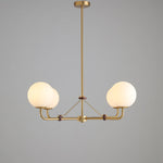 Savanna Chandelier – Modern Glass Globe Pendant Light for Dining Room and Living Room