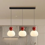 Art Deco Pendant Light Cream