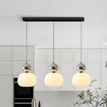Art Deco Pendant Light Cream