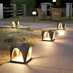 Sculptform Outdoor Table Lamp – Architectural LED Garden Light