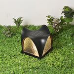 Sculptform Solar Outdoor Post Light – Modern Curved LED Garden Lamp
