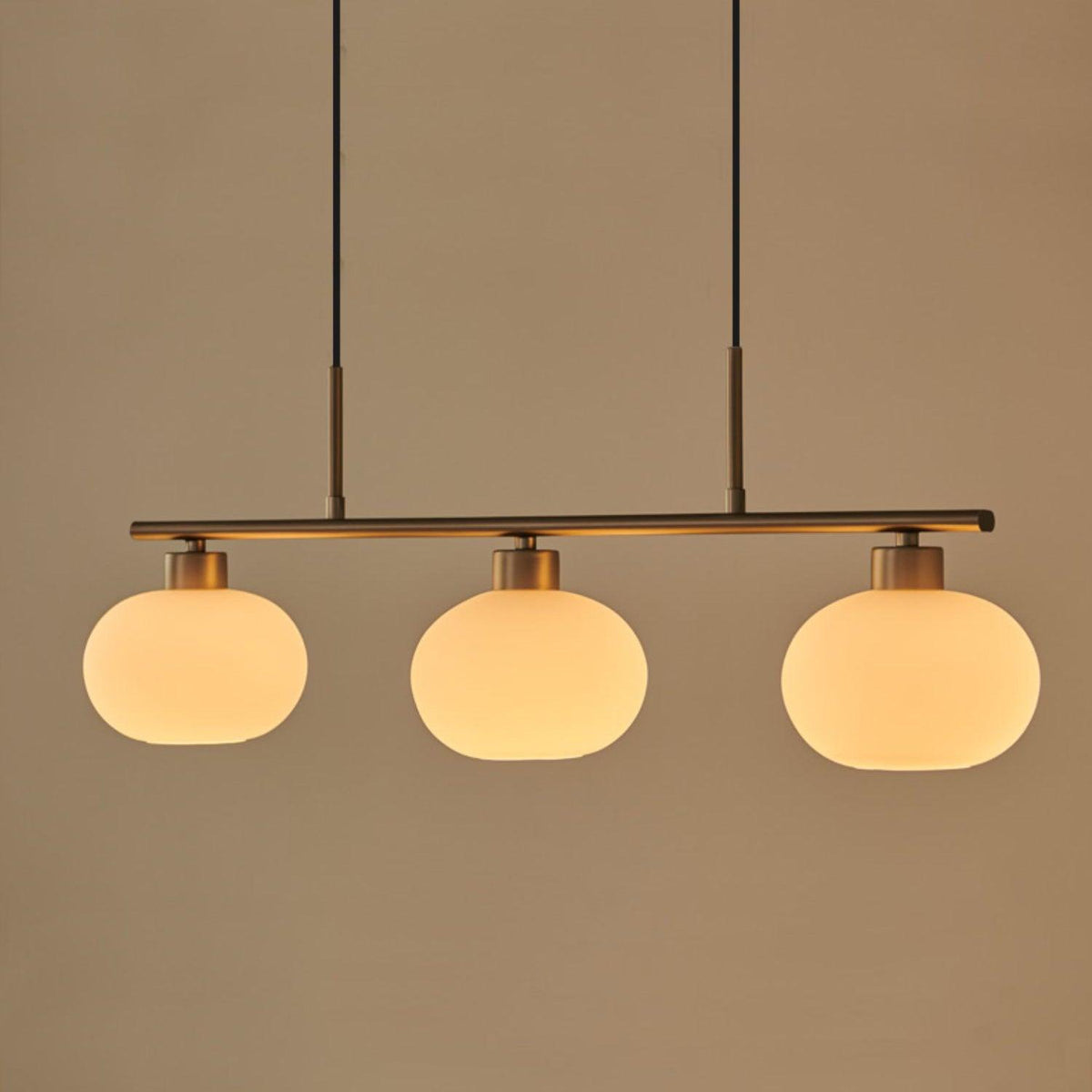 Sculptural 3 Pendant Light
