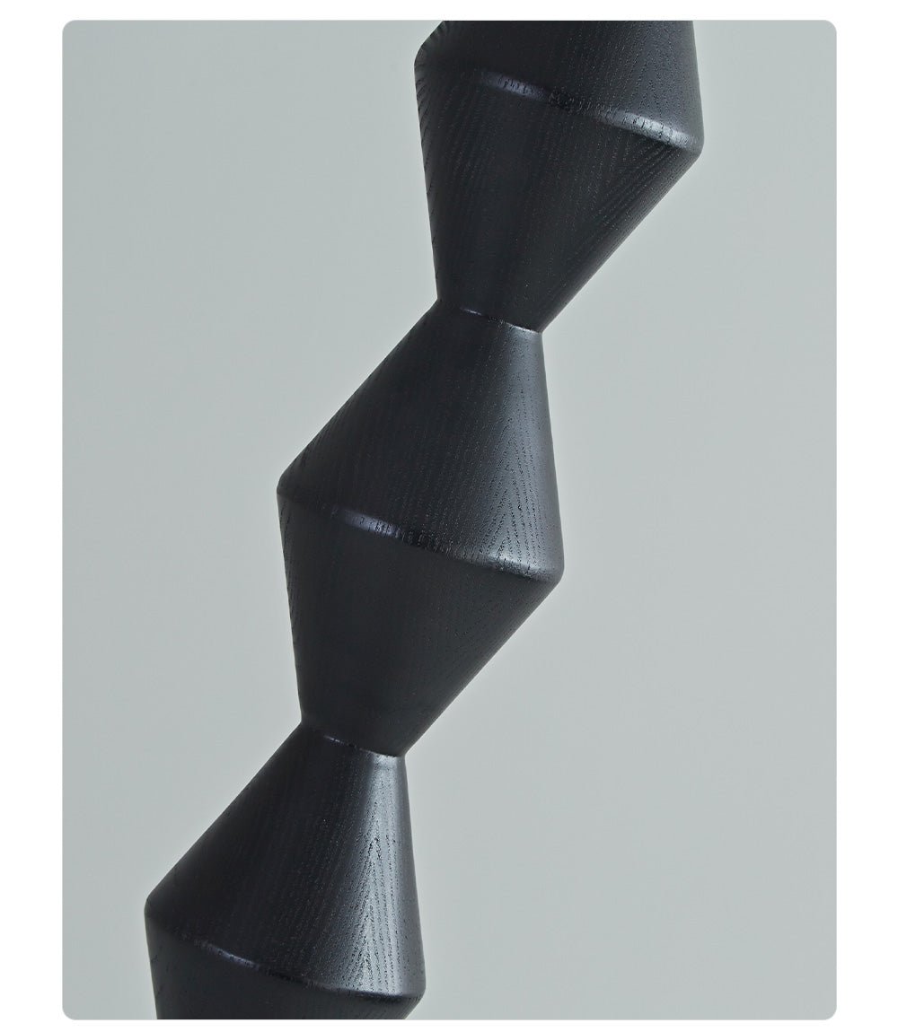 Sculptural Geometric Stack Floor Lamp for Modern Interiors