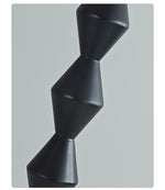 Sculptural Geometric Stack Floor Lamp for Modern Interiors