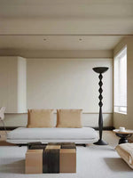 Sculptural Geometric Stack Floor Lamp for Modern Interiors