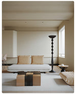 Sculptural Geometric Stack Floor Lamp for Modern Interiors