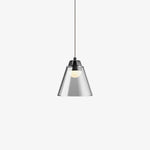 Sculptural Glass Pendant Lamp