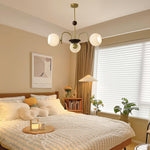 sculptural-glass-ribbed-chandelier