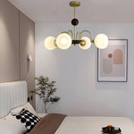 sculptural-glass-ribbed-chandelier