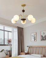 sculptural-glass-ribbed-chandelier