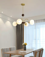 sculptural-glass-ribbed-chandelier