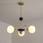 sculptural-glass-ribbed-chandelier