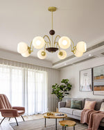 sculptural-glass-ribbed-chandelier