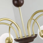 sculptural-glass-ribbed-chandelier