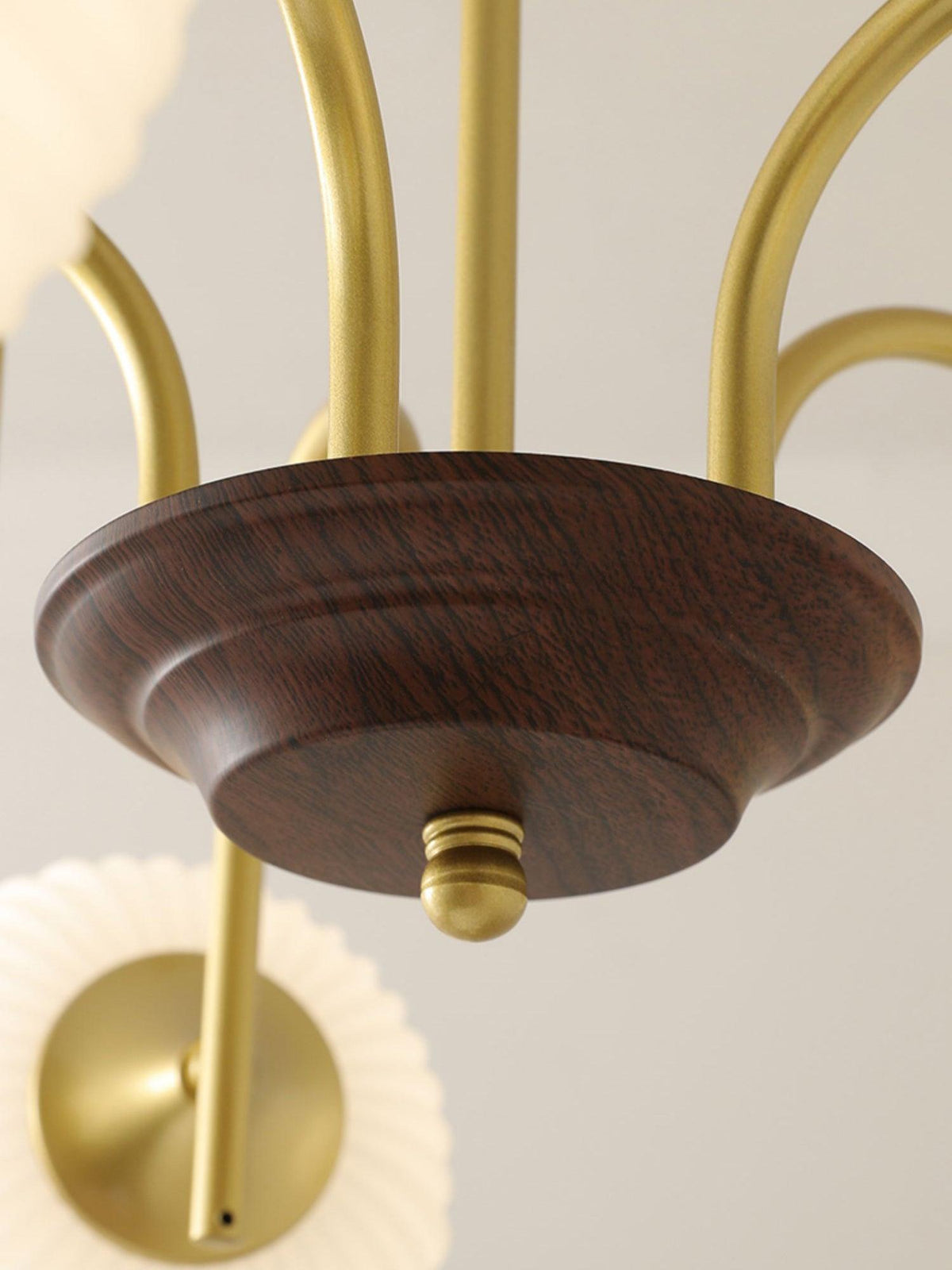 sculptural-glass-ribbed-chandelier