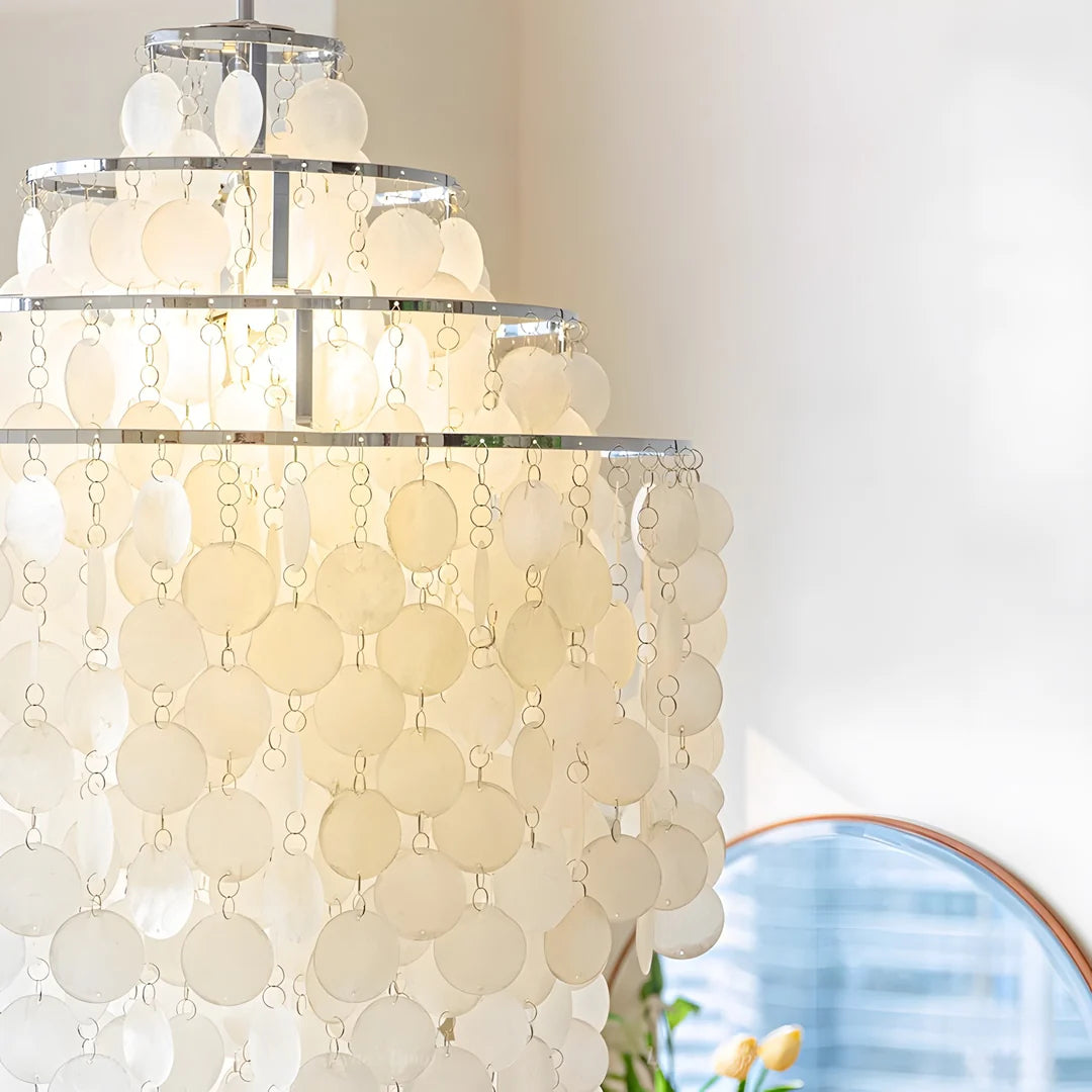 Halo Shell Chandelier
