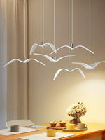 Aviara LED Pendant Light – Modern Aluminum Bird-Inspired Ceiling Lamp