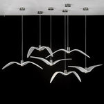 Aviara LED Pendant Light – Modern Aluminum Bird-Inspired Ceiling Lamp