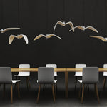 Aviara LED Pendant Light – Modern Aluminum Bird-Inspired Ceiling Lamp