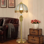 Sector Glass Floor Lamp