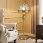 Sector Glass Floor Lamp