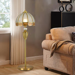Sector Glass Floor Lamp