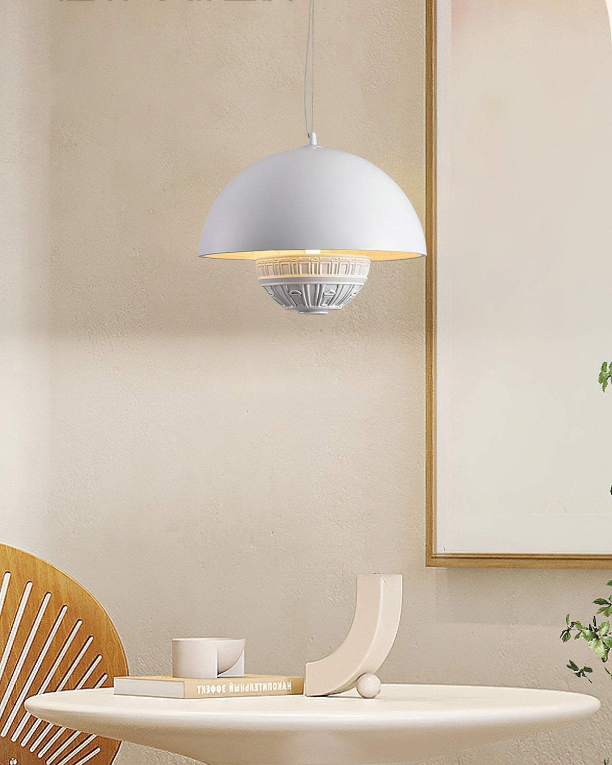 Semi Circular Pendant Light