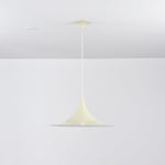 Semi Arch Pendant Light – Designer Aluminum Swag Lamp for Dining & Living Spaces