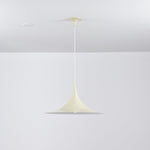 Semi Arch Pendant Light – Designer Aluminum Swag Lamp for Dining & Living Spaces