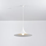 Semi Arch Pendant Light – Designer Aluminum Swag Lamp for Dining & Living Spaces