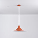 Semi Arch Pendant Light – Designer Aluminum Swag Lamp for Dining & Living Spaces