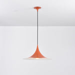Semi Arch Pendant Light – Designer Aluminum Swag Lamp for Dining & Living Spaces