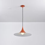 Semi Arch Pendant Light – Designer Aluminum Swag Lamp for Dining & Living Spaces