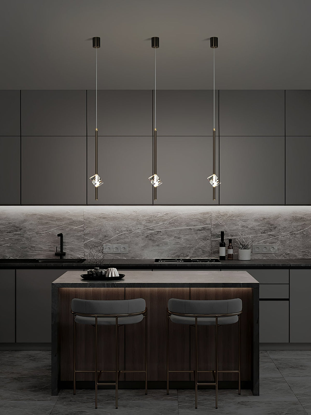 Sento Crystal Pendant Light
