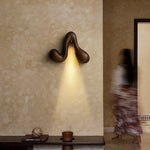 Sera Flow Wood Wall Light – Sculptural LED Sconce for Modern Interiors